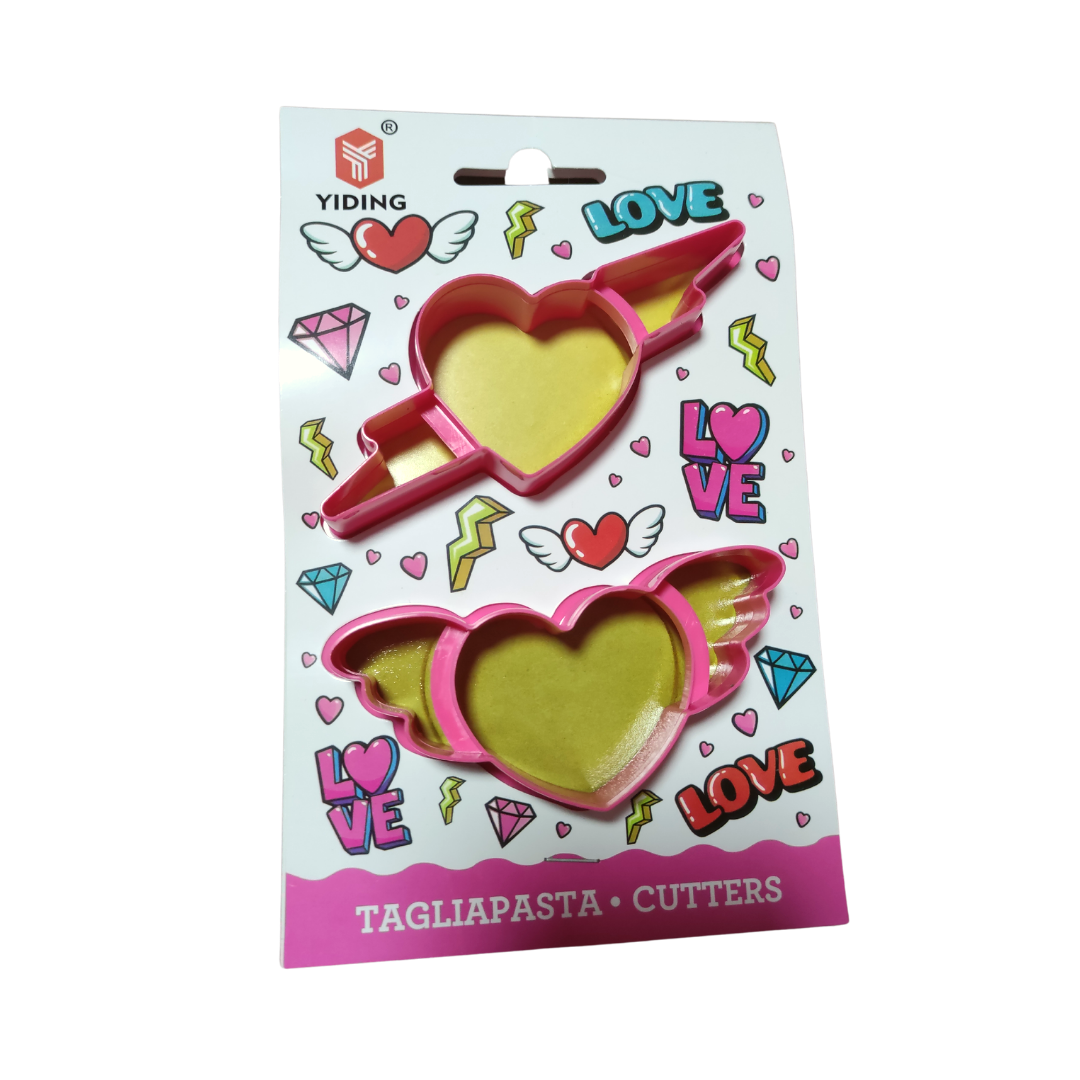 Set cortadores Corazones
