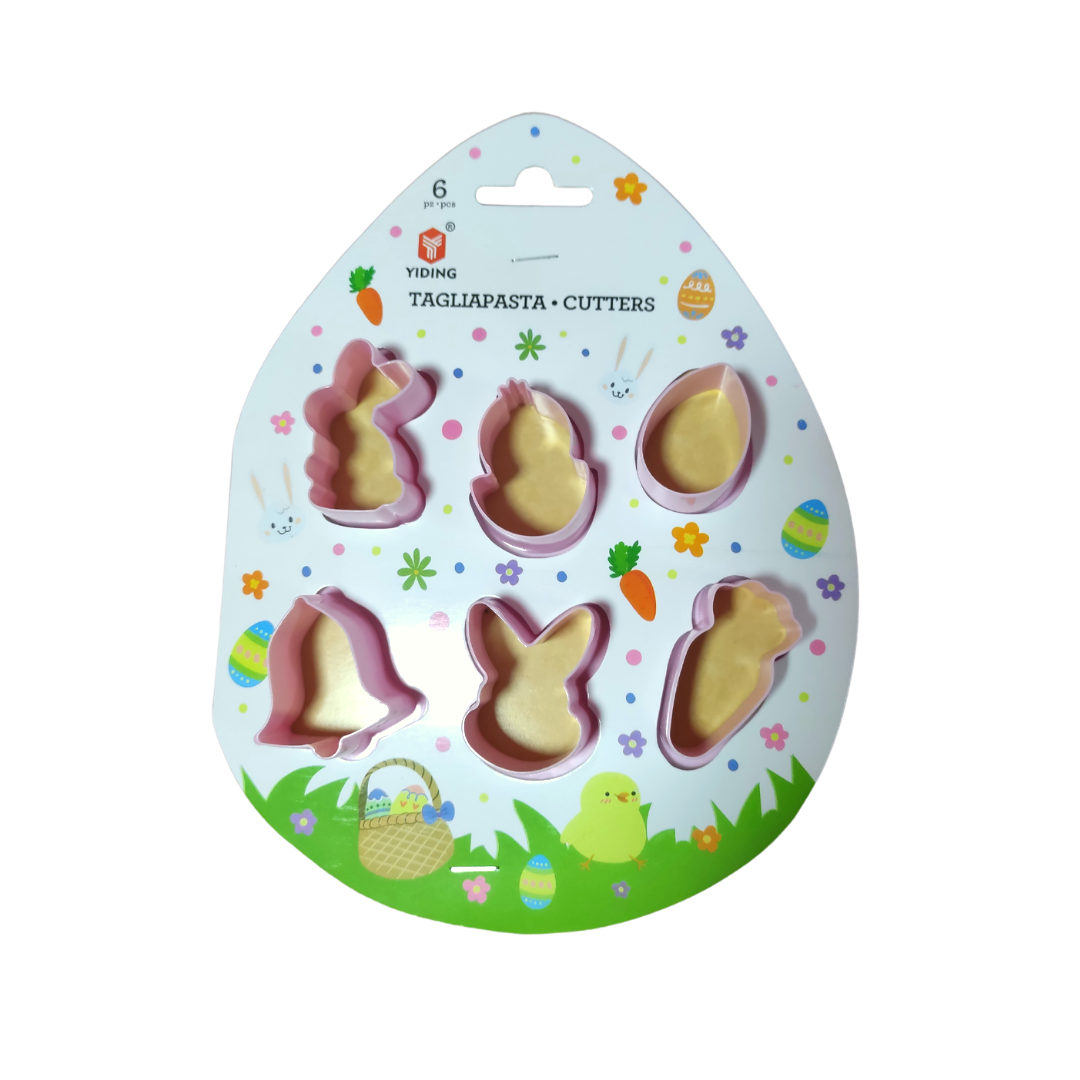 Set 6 cortadores mini pascua