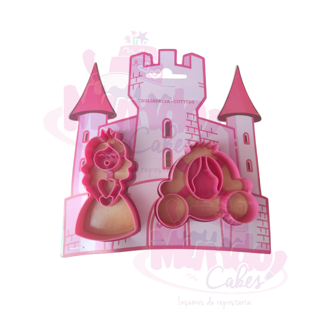 Set cortadores princesa