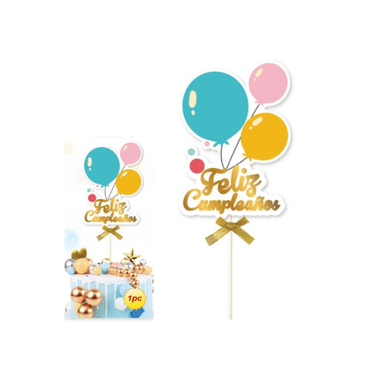 Topper Feliz cumpleaños mod.11