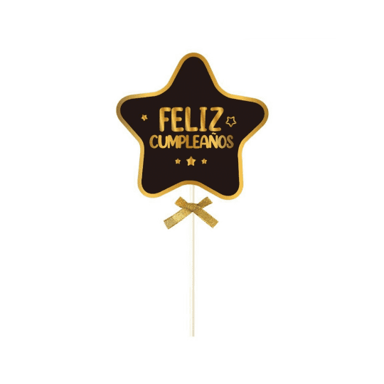Topper Feliz cumpleaños mod.12