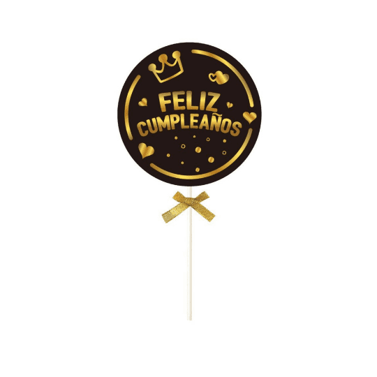 Topper Feliz cumpleaños mod.14