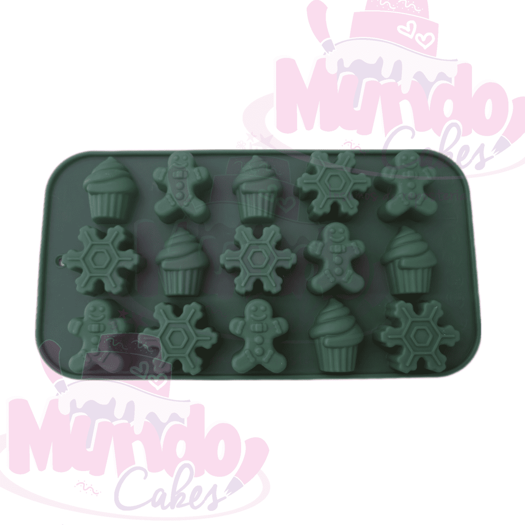 Molde de chocolate navidad mod2