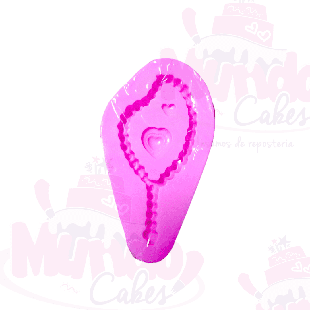 Molde para fondant rosario