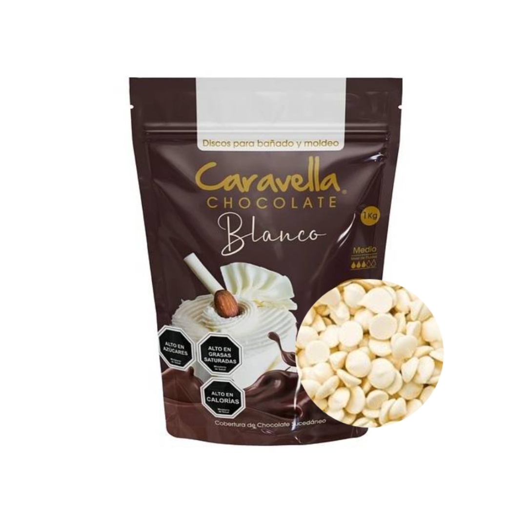 Cobertura Caravella Blanco 1 Kilo