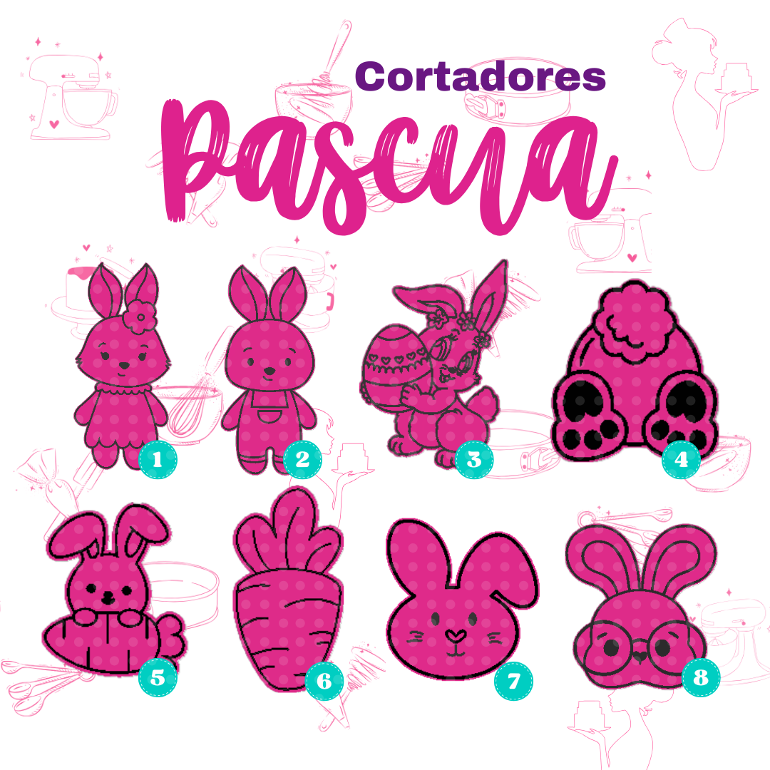 Cortadores 3D pascua